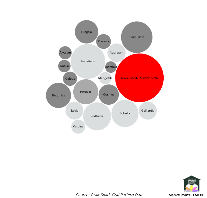 Eastern Market Bubble Chart-MarketSmarts