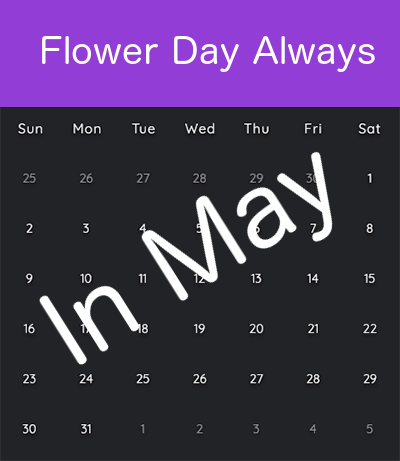 Event Flower Day
