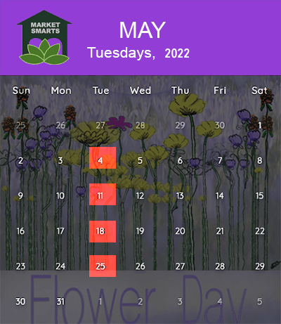 Big 4 Tuesdays Flower Day